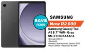 Samsung Galaxy Tab A9 8.7" WiFi Gray SM-X110NZAAAFA