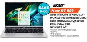 Acer Intel Core i3-N300 Laptop NX.KS9EA.001