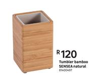 Sensea Tumbler Bamboo (Natural)