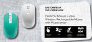 Canyon MW-18 2.4GHz Wireless Rechargeable Mouse With Pixart Sensor-Each