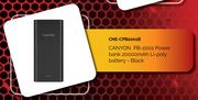 Canyon PB 2001 Power Bank 20000mAh Li-Poly Battery (Black) CNE-CPB2001B