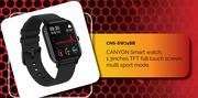 Canyon Smart Watch, 1.3" TFT Full Touch Screen, Multi Sport Mode CNS-SW74BB