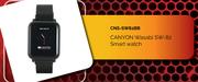 Canyon Wasabi SW-82 Smart Watch CNS-SW82BB