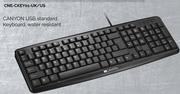 Canyon USB Standard Keyboard CNE-CKEY01-UK/US