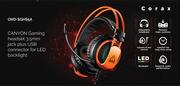 Canyon Corax Gaming Headset With 3.5mm Jack Plus USB Connector For LED Backlight CND-SGHS5A