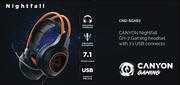 Canyon Nighfall GH-7 Gaming Headset With 7.1 USB Connector CND-SGHS7