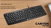 Canyon USB Standard Keyboard CNE-CKEY01-UK/US