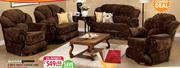 Commagomma 4 Piece Status Lounge Suite With Natura Rug