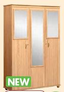 Grace 3 Door Wardrobe With Mirrors