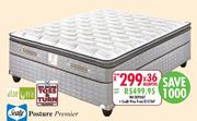 Sealy Posture Premier Carlton Pillow Top Queen Base Set-152cm