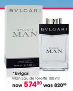 Bvlgari Man Eau De Toilette-100ml