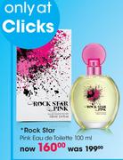 Rock Star Pink Eau De Toilette-100ml
