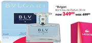 Bvlgari BLV II Eau De Parfum-30ml