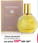 Gloria Vanderbilt Eau De Toilette-100ml