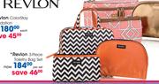 Revlon 3-Piece Toiletry Bag Set-Per Set