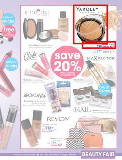 Clicks : Beauty Fair (13 June - 9 July 2014), page 5