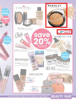 Clicks : Beauty Fair (13 June - 9 July 2014), page 5