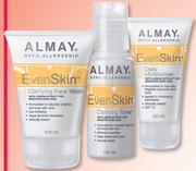 Almay EvenSkin Products Clarifying Face Wash Or Toner-100ml Each
