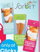 Sorbet Stretch Mark Defence Cream Or Bottom And Thigh Toning Gel-200ml Each