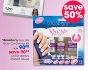 Broadway Real Life Brush-On Gel Nail Kit