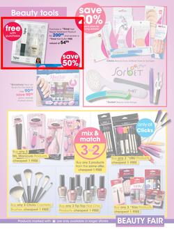 Clicks : Beauty Fair (13 June - 9 July 2014), page 13