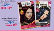 Schwarzkopf Palette Deluxe Hair Colour Each