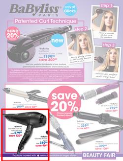 Clicks : Beauty Fair (13 June - 9 July 2014), page 17