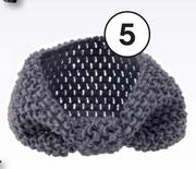 Clicks Grey Knit Headband