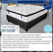 Sunningdale 152cm Plush Bed Set
