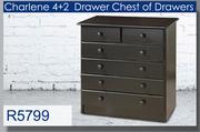Charlene 4+2 Drawer Chest Of Drawers