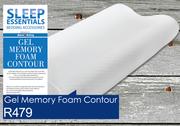 Sleep Essentials Gel Memory Foam Contour