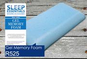Sleep Essentials Gel Memory Foam