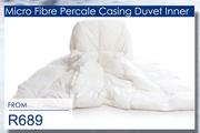 Micro Fibre Percale Casing Duvet Inner