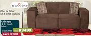 Garniche Chicago 2 Div Fabric Couch