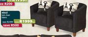 Nicci Fabric Tub Chair-Each