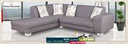 Garniche Interior Tivoli 2 Pce Fabric-2 Div & Chaise