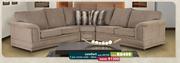 Comfort 3 Pce Fabric Corner Suite