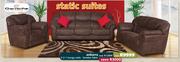 Ankarra 3-2-1 Lounge Bomber Fabric Suite