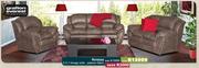 Grafton Everest Ferossa 3-2-1 Palance Fabric Lounge Suite