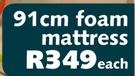 Canterbury 91Cm Foam Mattress-Each