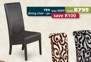 Rex Dining Chair (Pu)
