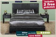 Khloe Queen Bed (Pu)