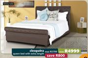 Cleopatra Queen Bed With Extra Length