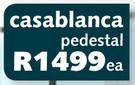 Casablanca Pedestal-Each