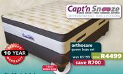 Capt'n Snooze Orthocare Queen Base Set