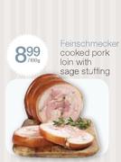 Feinschmecker Cooked Pork Loin With Sage Stuffing-100gm