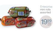 Enterprise Mini Rolls Assorted-500g each