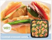  Cocktail Croissant Variety-Each