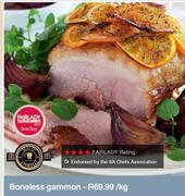 Boneless Gammon-per kg