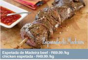 Espetada de Madeira Beef-per kg